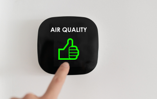 Homeowner fixes poor indoor air quality with the touch of a button.